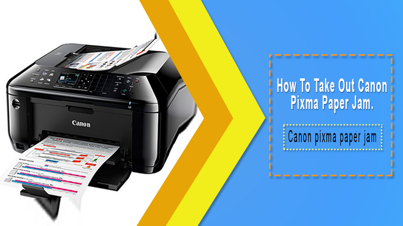 canon pixma paper jam