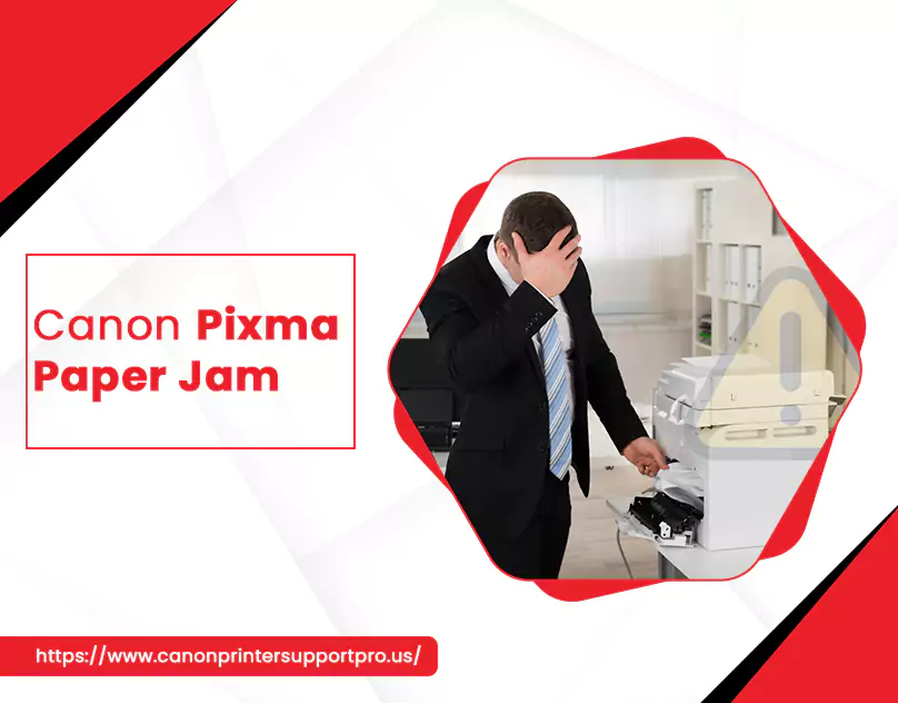 canon pixma paper jam