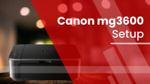 canon mg3600 setup