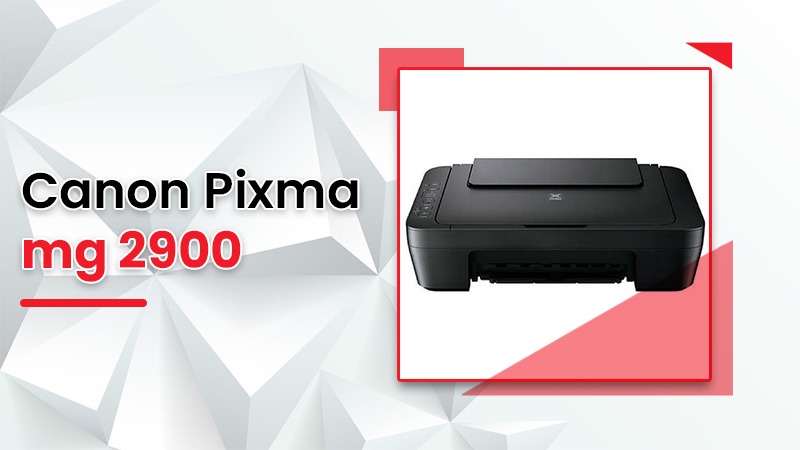 Canon pixma mg 2900