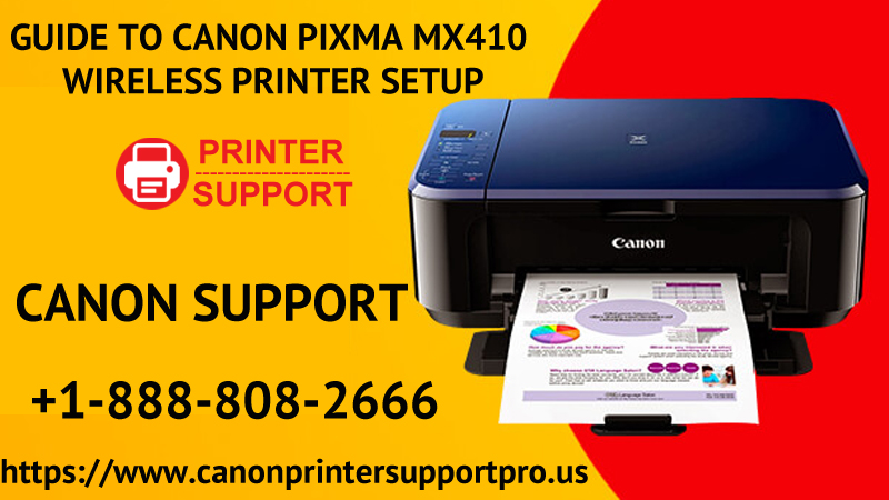 Guide to Canon Pixma MX410 Wireless Printer Setup