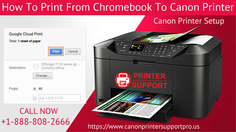 How To Print From Chromebook To Canon Printer