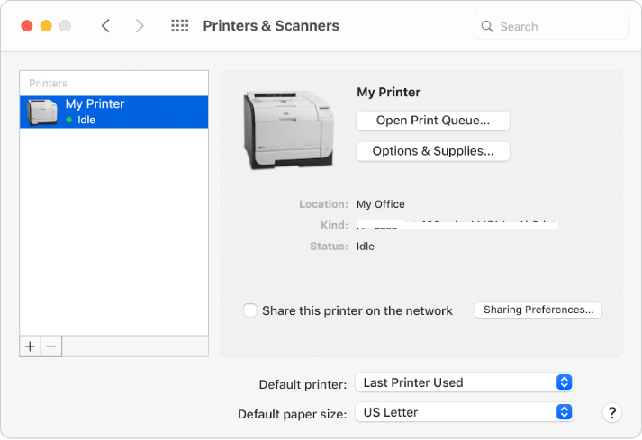 how to get to printer driver