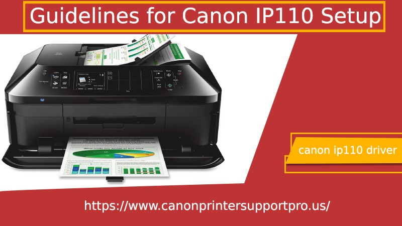 How To Setup Canon Ip110 Canon Ip110 Driver Installation