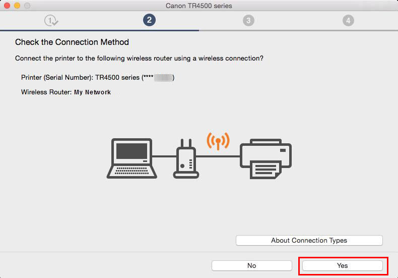 find mg7520 cannon printer mac address